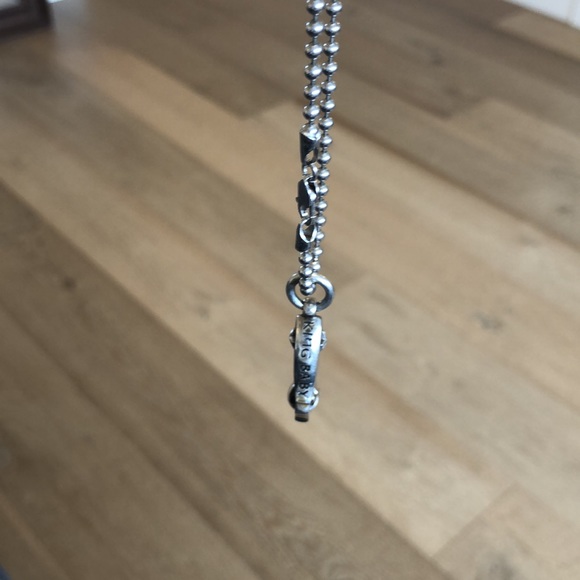 King Baby revolver necklace / sterling silver - Picture 3 of 4